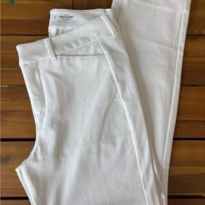 Old Navy Cream Pixie Skinny Pants